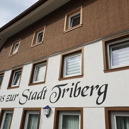 Gasthaus Zur Stadt Triberg سخوناخ المظهر الخارجي الصورة